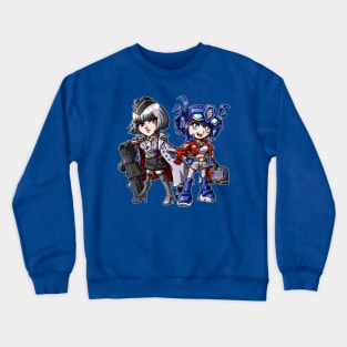 Robo Bishoujo Crewneck Sweatshirt